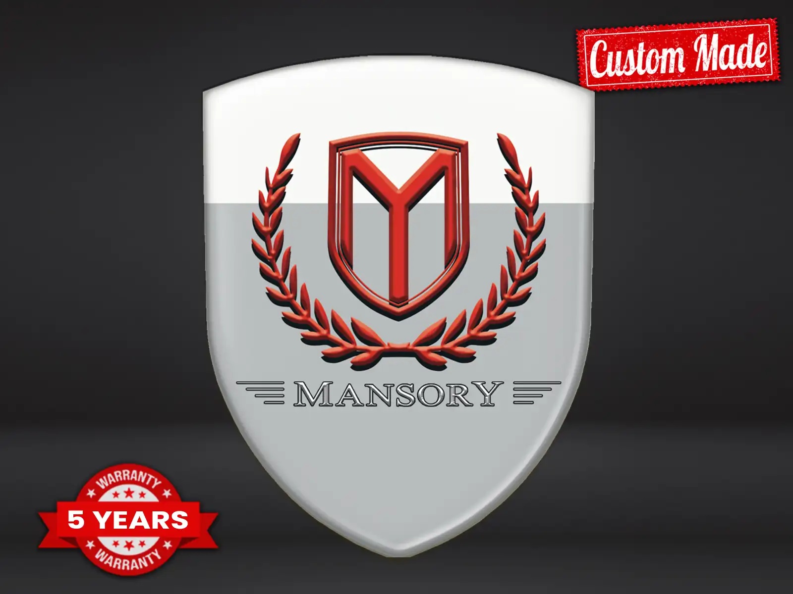 Mansory Badge Auto Personalizzati Max Chic Pro Design